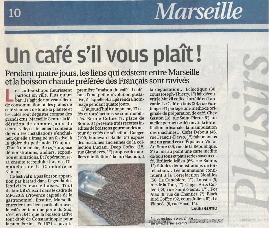 UN CAFÉ S'IL VOUS PLAIT.