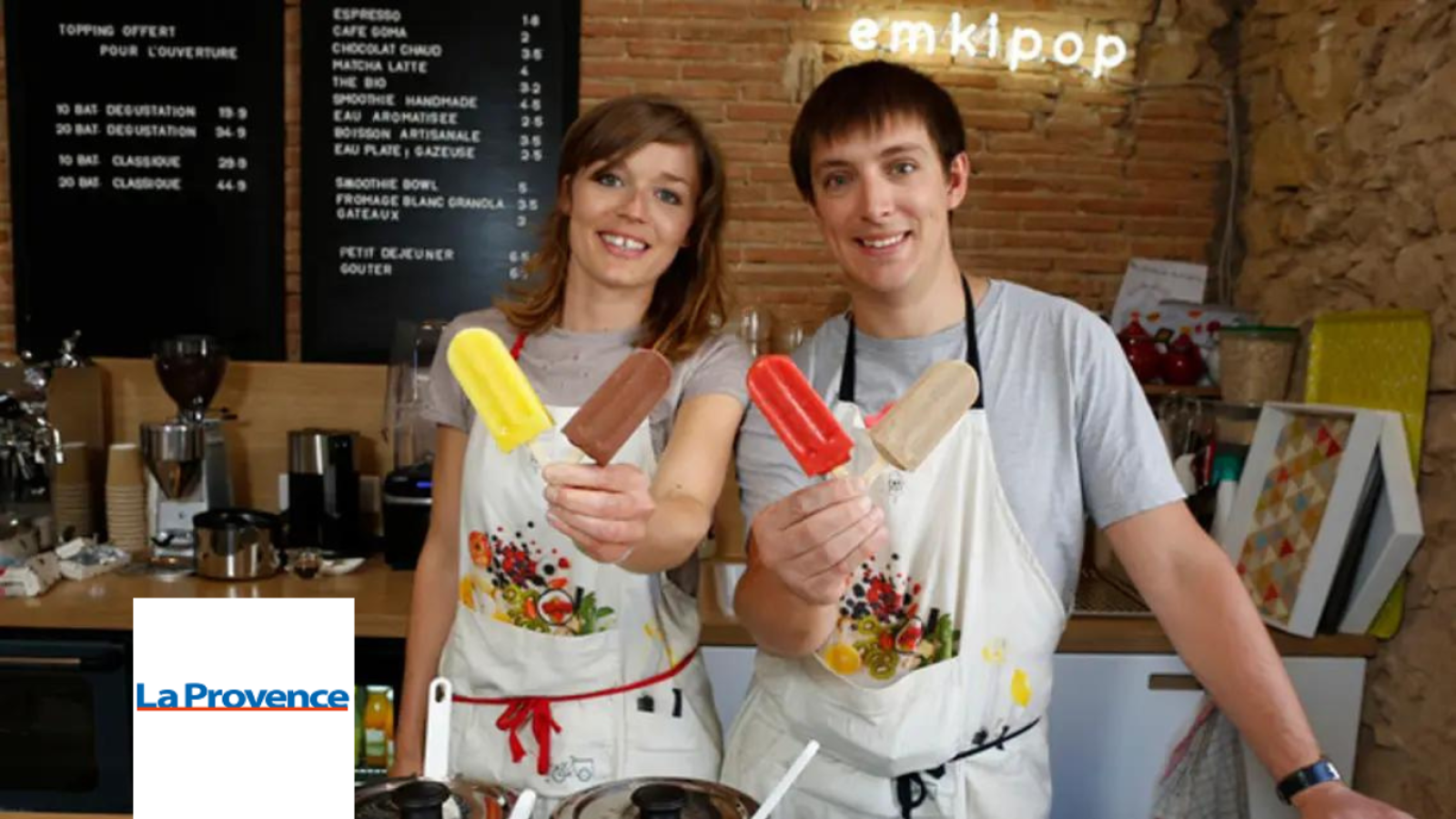 EMKIPOP, CHAMPION DU BÂTONNET GLACÉ.