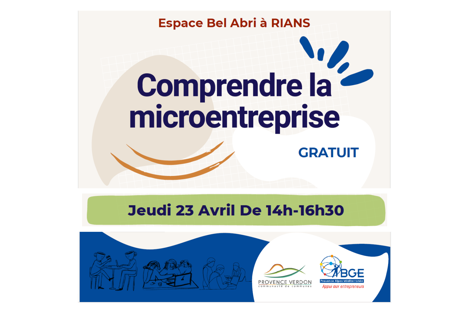 Un atelier immersif pour comprendre le fonctionnement de la microentreprise à Rians