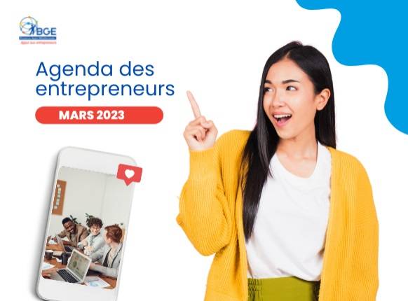 Agenda des entrepreneurs de la région Sud - Mars 2023